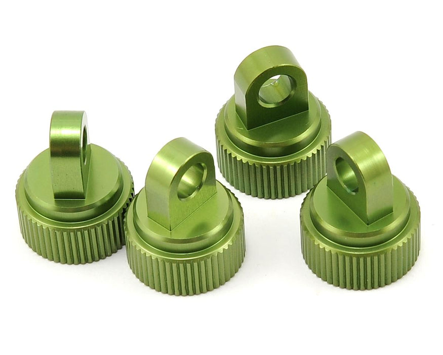 ST Racing Concepts Aluminum Shock Caps for Traxxas Slash/Stampede (Green) (4)