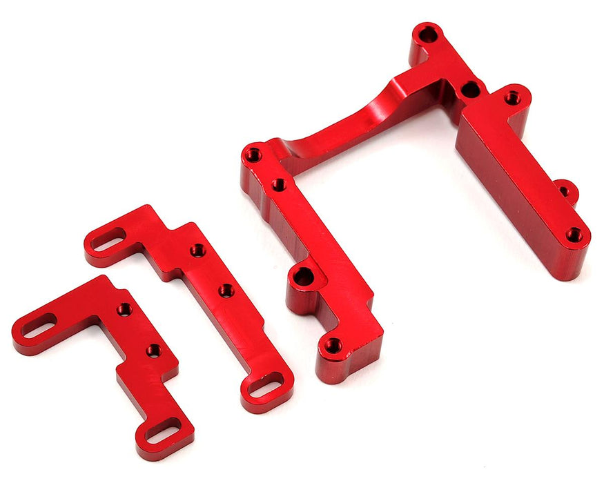 Support moteur en aluminium ST Racing Concepts (rouge)