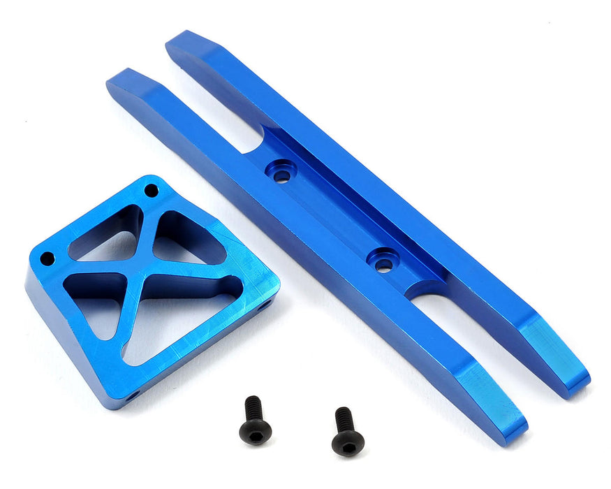 ST Racing Concepts 2-Piece Design Rear Bumper for Traxxas E-Revo (Blue)