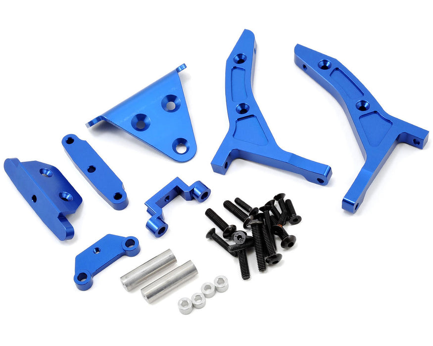 ST Racing Concepts Kit de conversion pour buggy électrique Traxxas Slash 4x4 à l'échelle 1/8 (bleu)