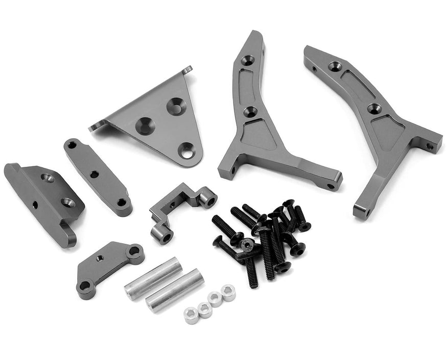 ST Racing Concepts Kit de conversion Traxxas Slash 4x4 1/8 E-Buggy (Gun Metal)