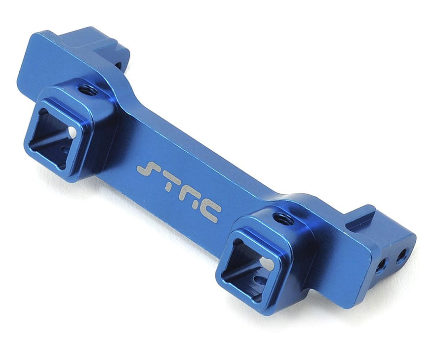 ST Racing Concepts Support de pare-chocs avant robuste TRX-4 en aluminium (bleu)