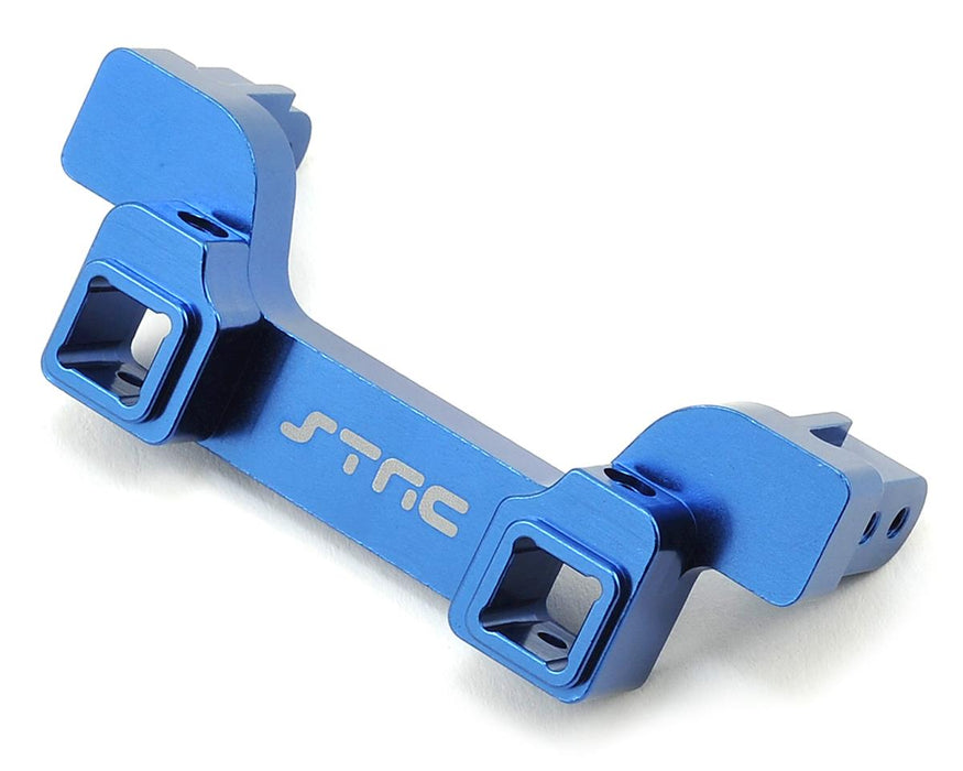 ST Racing Concepts Support de pare-chocs arrière robuste TRX-4 en aluminium (bleu)