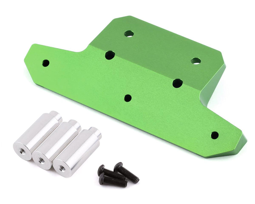 ST Racing Concepts Aluminum HD Front Bumper for Traxxas Drag Slash (Green)