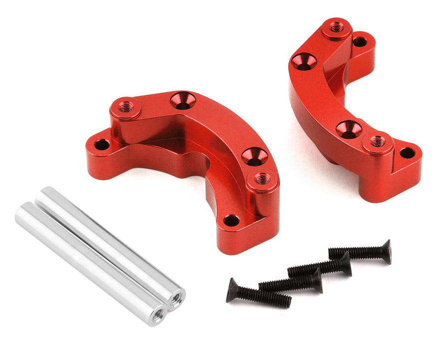 ST Racing Concepts Traxxas Drag Slash Support de barre de roue arrière en aluminium (rouge)