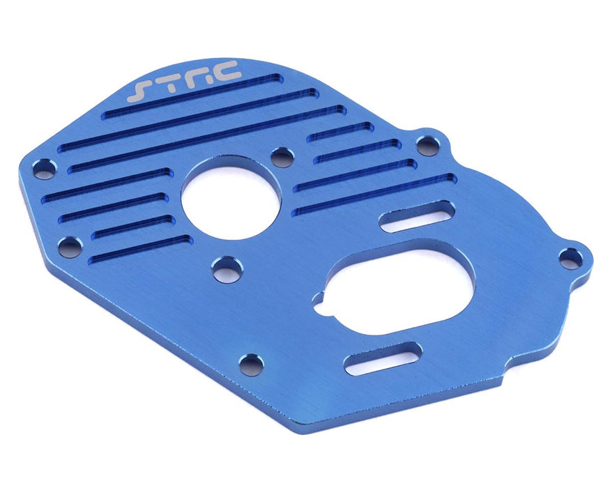 ST Racing Concepts Traxxas Drag Slash Plaque de moteur de dissipateur thermique en aluminium (bleu)