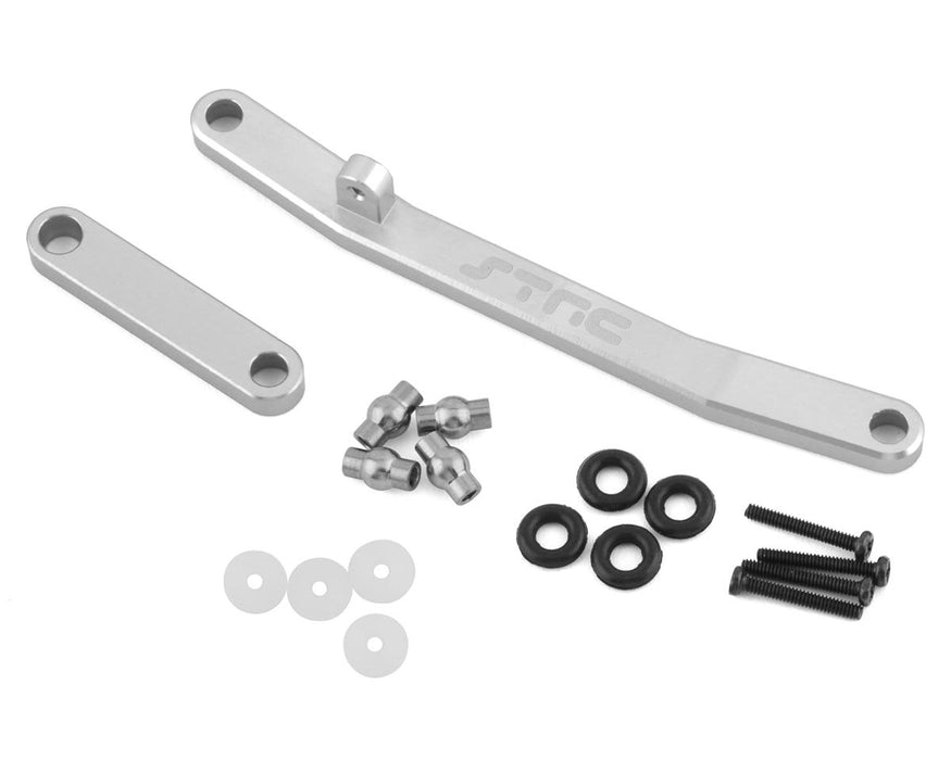 Jeu de maillons de direction en aluminium ST Racing Concepts Axial SCX24 (argent)