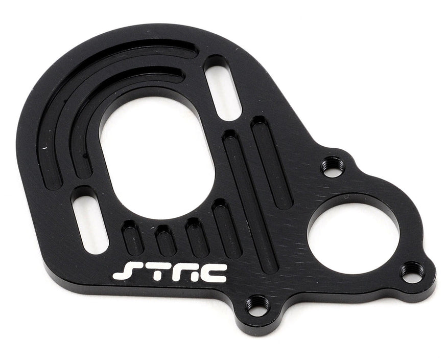 ST Racing Concepts Aluminum Motor Plate (Black)