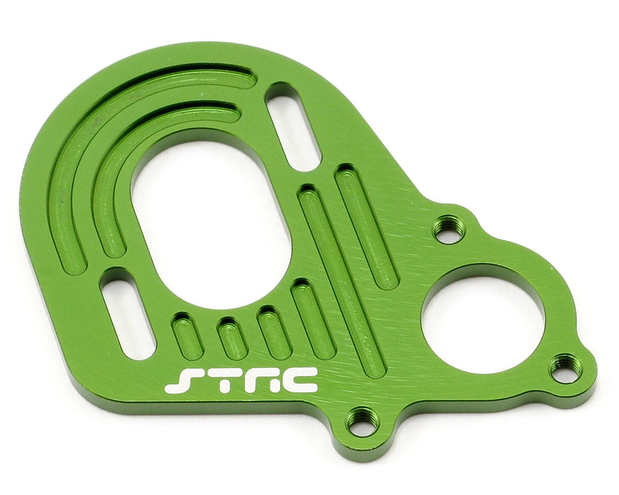 ST Racing Concepts Aluminum Motor Plate (Green)