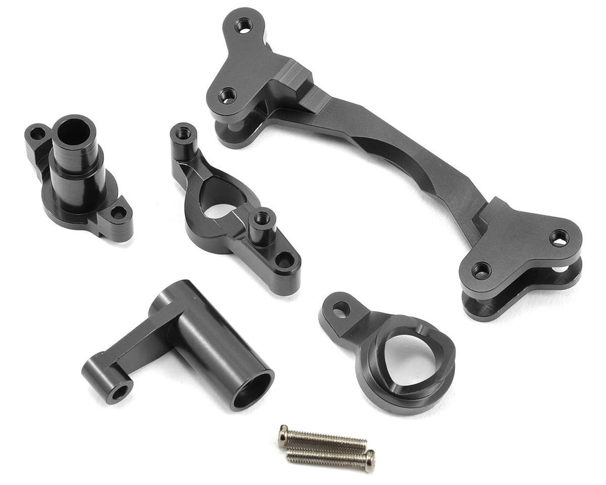 ST Racing Concepts Aluminum HD Steering Bellcrank Set (Gun Metal)