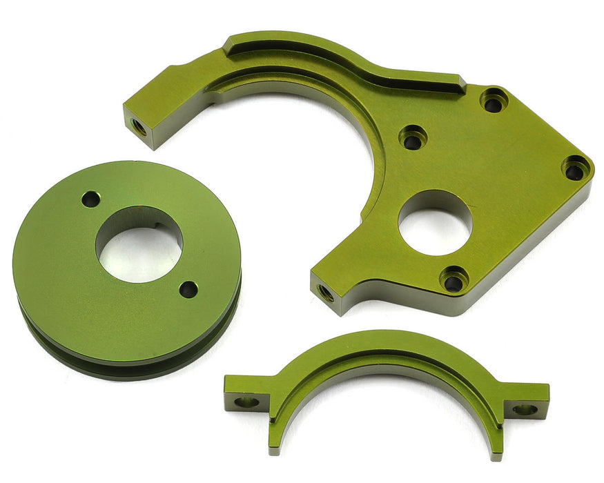 ST Racing Concepts Aluminum Motor Mount/Motor Cam Combo (Green)