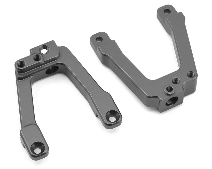 Tours d'amortisseur arrière HD en aluminium ST Racing Concepts SCX10 II (Gun Metal)