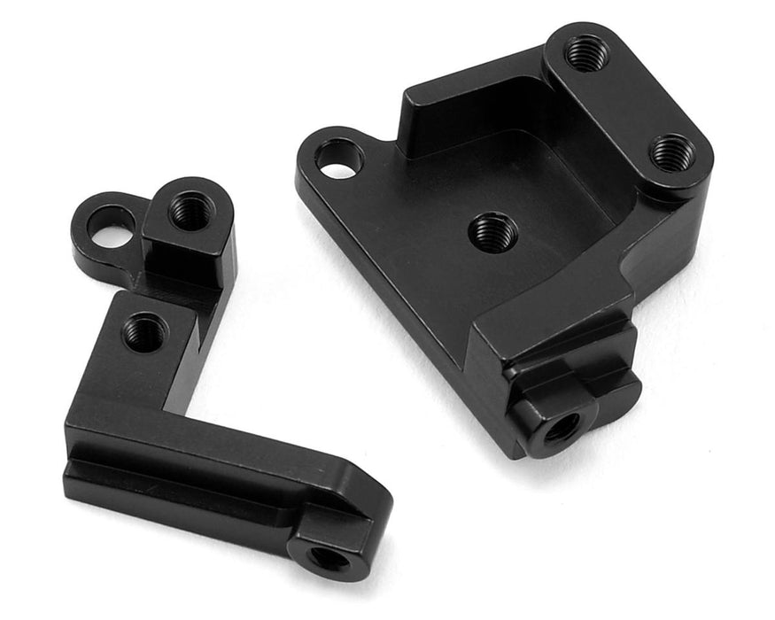 Supports de montage de servo en aluminium ST Racing Concepts SCX10 II (noir)