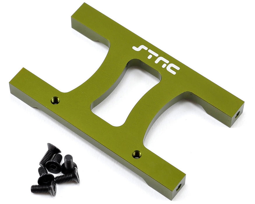 ST Racing Concepts SCX10 Support de châssis en aluminium "H" (Vert)