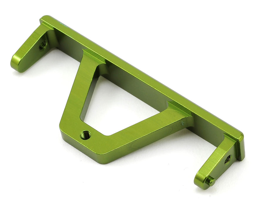 ST Racing Concepts SCX10 Support de rail de châssis arrière en aluminium (vert)