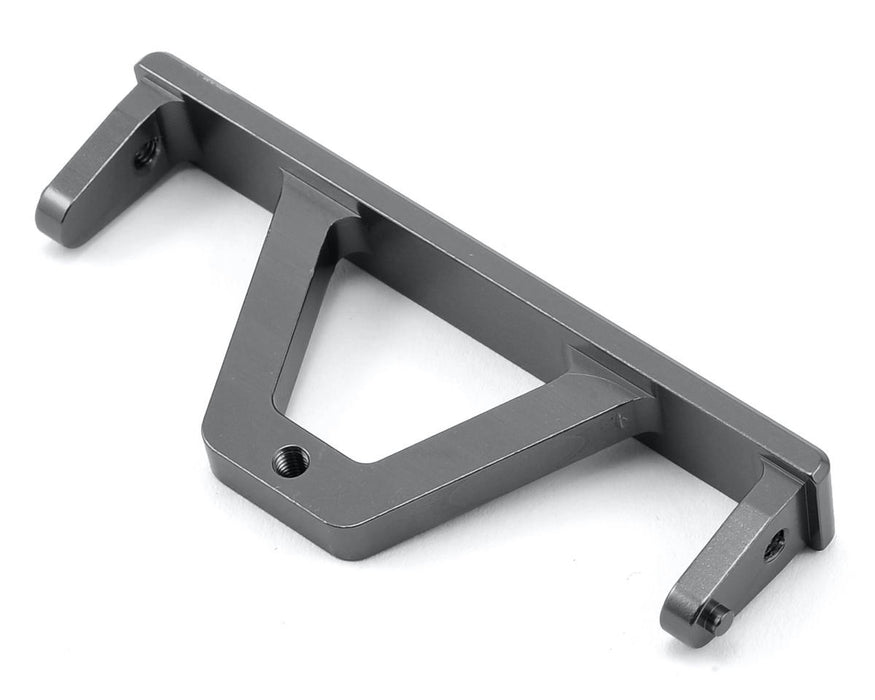 ST Racing Concepts SCX10 Support de rail de châssis arrière en aluminium (Gun Metal)