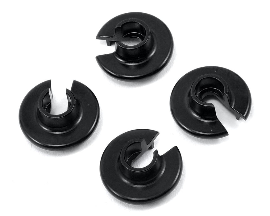 Supports de ressort d'amortisseur en aluminium ST Racing Concepts (4) (noir)