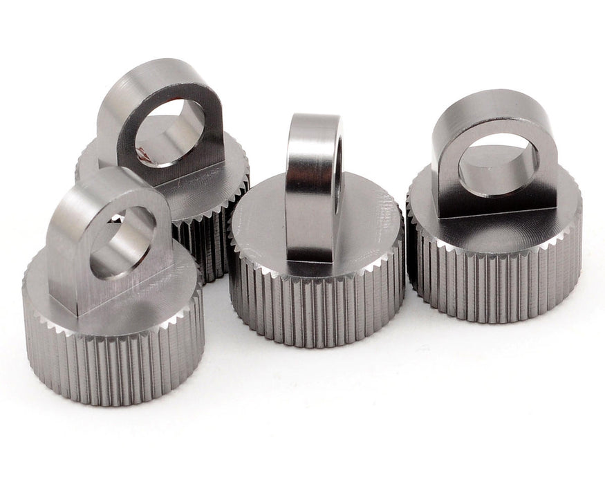 ST Racing Concepts Aluminum Shock Cap Set (Gun Metal) (4)