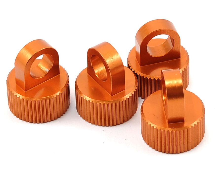 ST Racing Concepts Aluminum Shock Cap Set (Orange) (4)