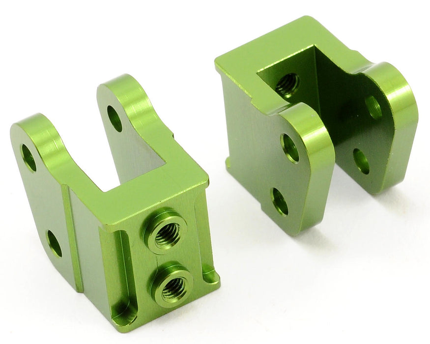 ST Racing Concepts Aluminum HD Bottom Shock Mount Set (2) (Green)