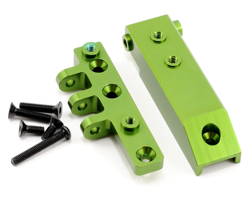 ST Racing Concepts Aluminum HD Rear Upper Link Mount (Green)