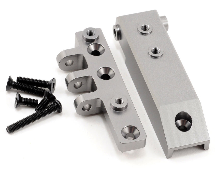 ST Racing Concepts Aluminum HD Rear Upper Link Mount (Gun Metal)