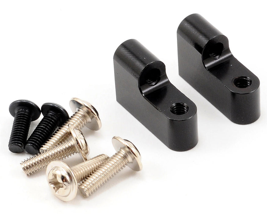 ST Racing Concepts Aluminum Servo Mount Set (Black) (2)