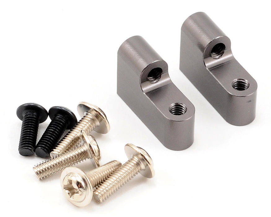 ST Racing Concepts Aluminum Servo Mount Set (Gun Metal) (2)