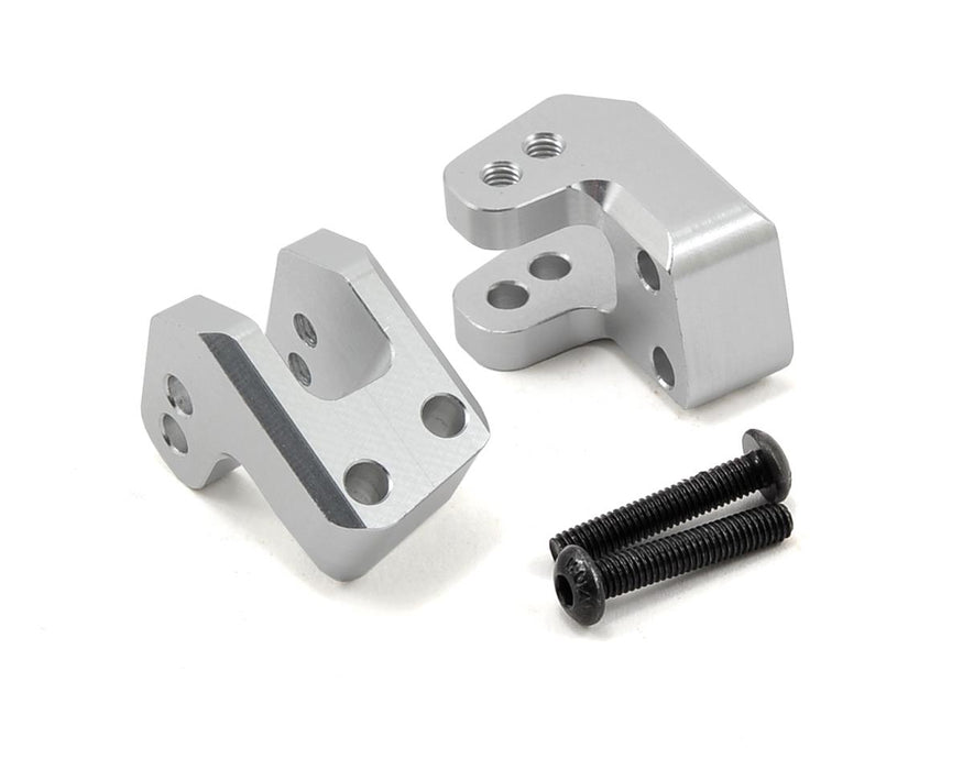 Supports d'amortisseurs arrière inférieurs HD en aluminium ST Racing Concepts Axial EXO (argent) (2)