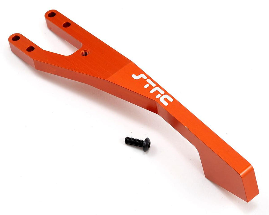 ST Racing Concepts Axial EXO Aluminium HD Renfort de châssis arrière (Orange)