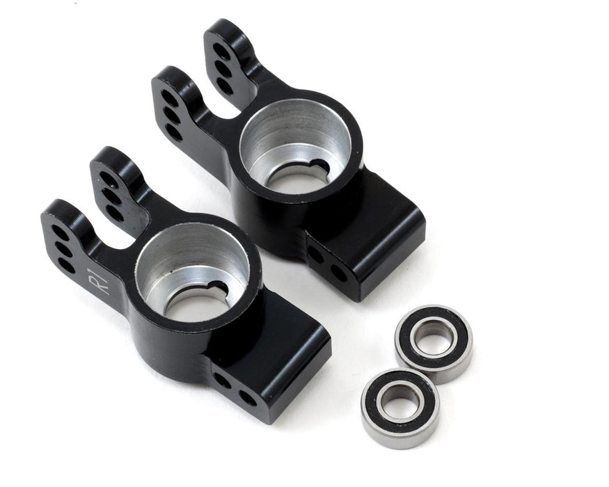 ST Racing Concepts 1° Jeu de supports de moyeu arrière avec roulements extérieurs 5 x 11 mm (Noir)