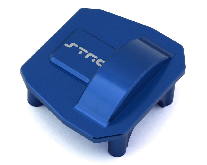 ST Racing Concepts Associated MT12 Couvercle de différentiel en aluminium (Bleu) (2)