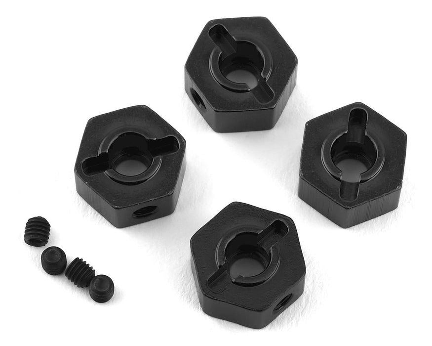 ST Racing Concepts Enduro Aluminum Hex Adapters (4) (Black)