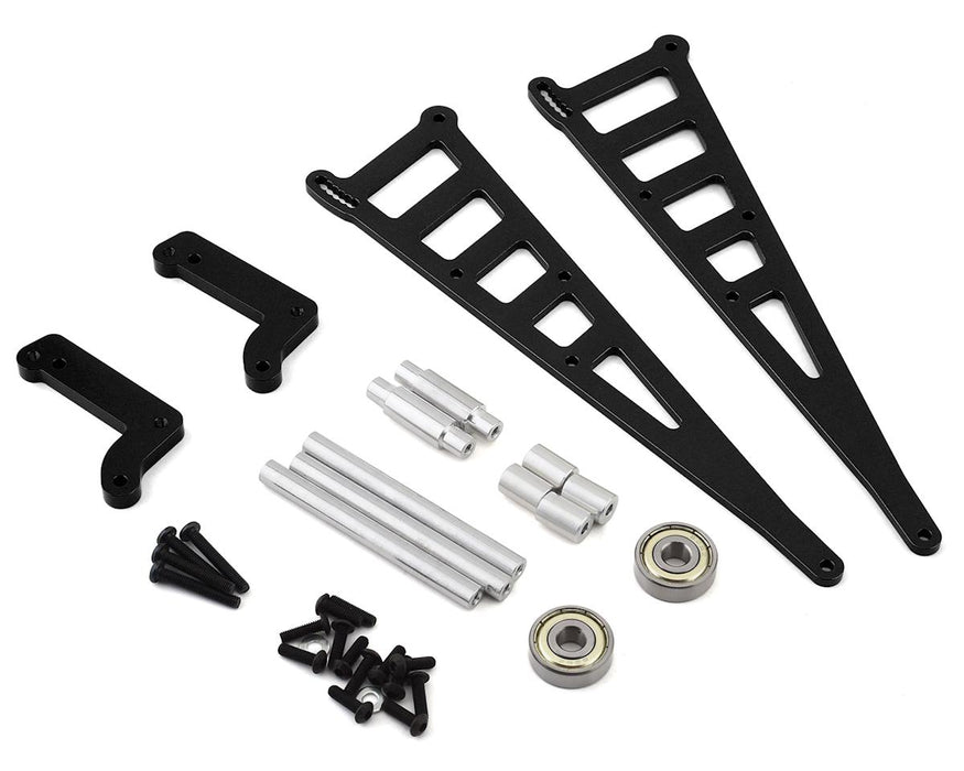 Kit de barre de roue en aluminium ST Racing Concepts DR10 (noir)