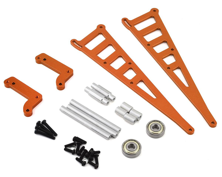 Kit de barre de roue en aluminium ST Racing Concepts DR10 (Orange)