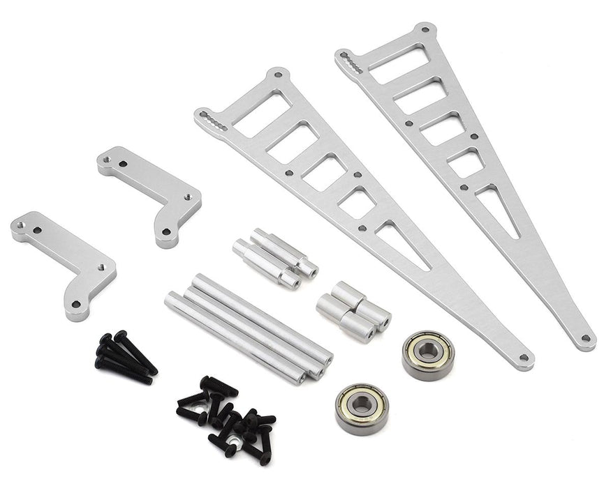 Kit de barre de roue en aluminium ST Racing Concepts DR10 (argent)