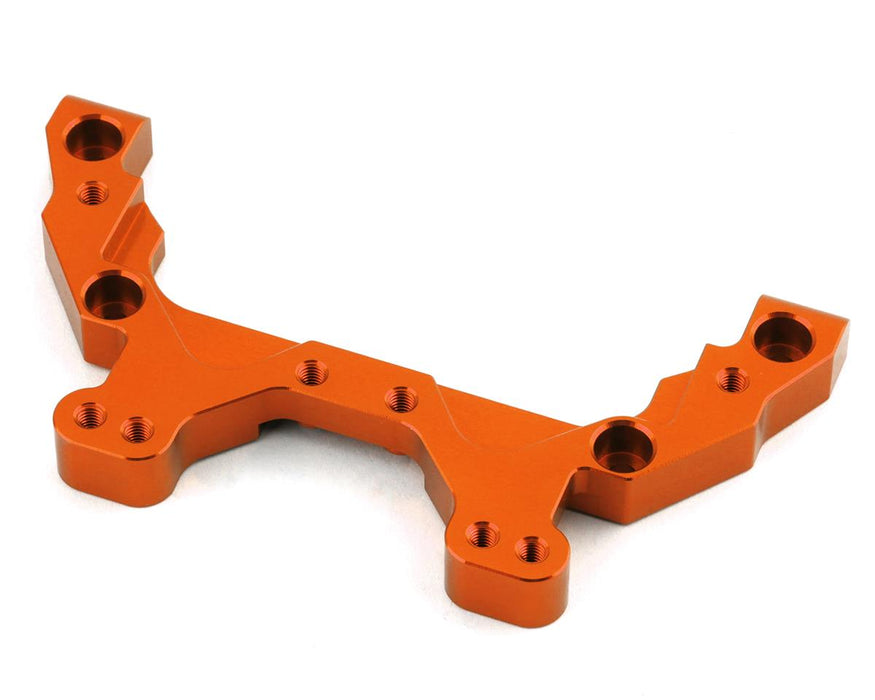 ST Racing Concepts Associated DR10 Support de châssis arrière HD en aluminium (Orange)