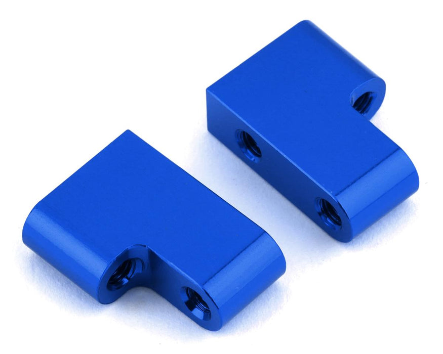 ST Racing Concepts Associated DR10 Support de servo de direction en aluminium (bleu)