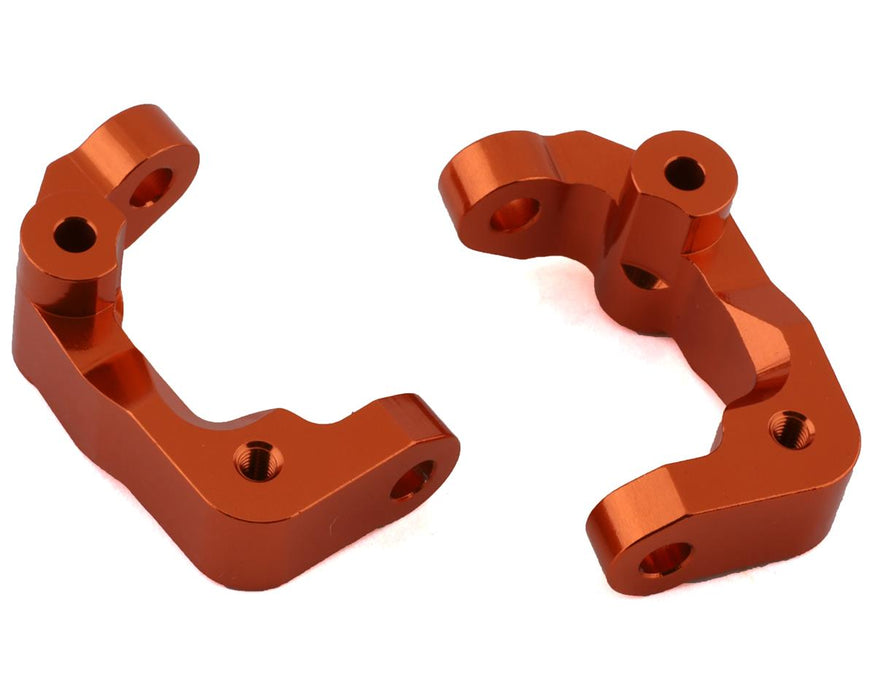 ST Racing Concepts DR10 Blocs de roulettes en aluminium (Orange) (2)