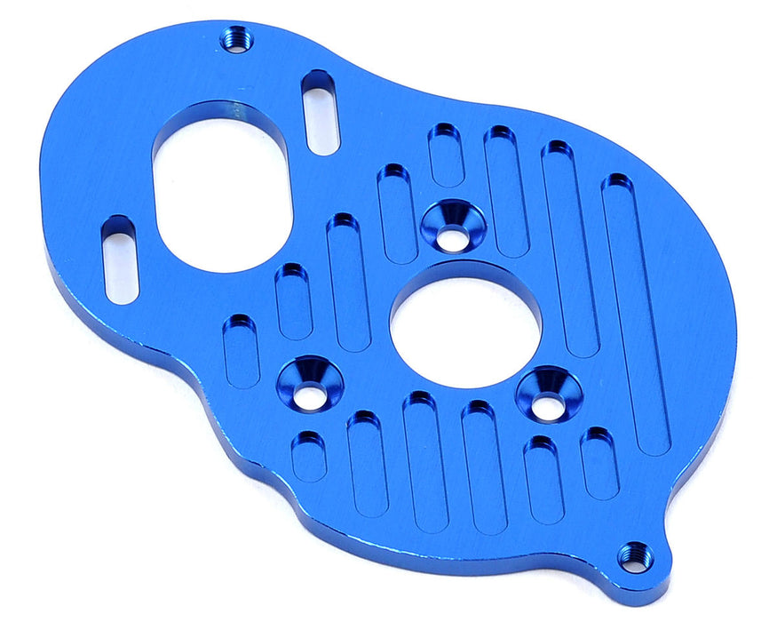 ST Racing Concepts B5/B5M Plaque de montage moteur en aluminium (bleu) (4 vitesses et B5)