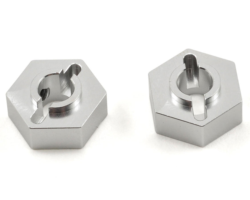 ST Racing Concepts Aluminum Rear Hex Adapter Set (Silver) (2)