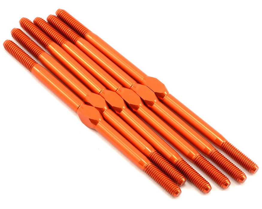 Kit de tendeurs en aluminium "Pro-Lite" ST Racing Concepts (Orange) (6) (Blitz)