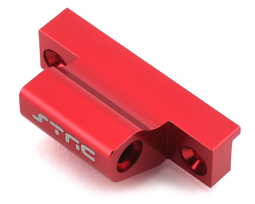 ST Racing Concepts Arrma Outcast 6S Base de montage d'aile arrière en aluminium (rouge)