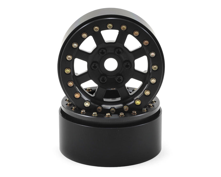 SSD RC Assassin 1.9" Beadlock Crawler Wheels (Black) (2)