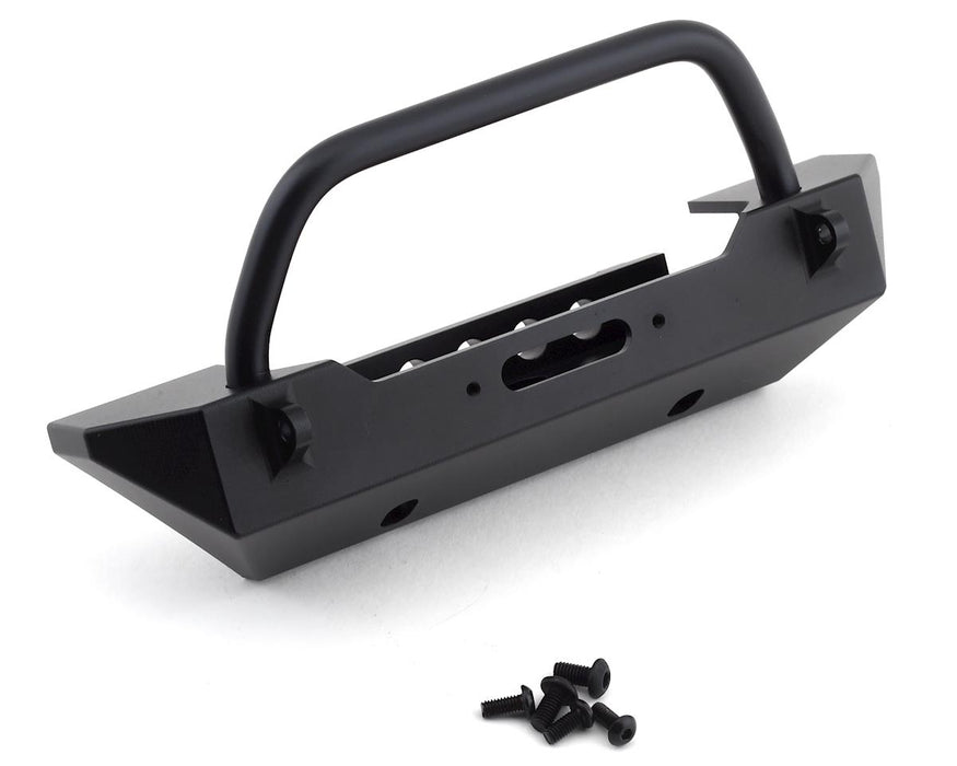 SSD RC Rock Shield Narrow Winch Bumper (Black)