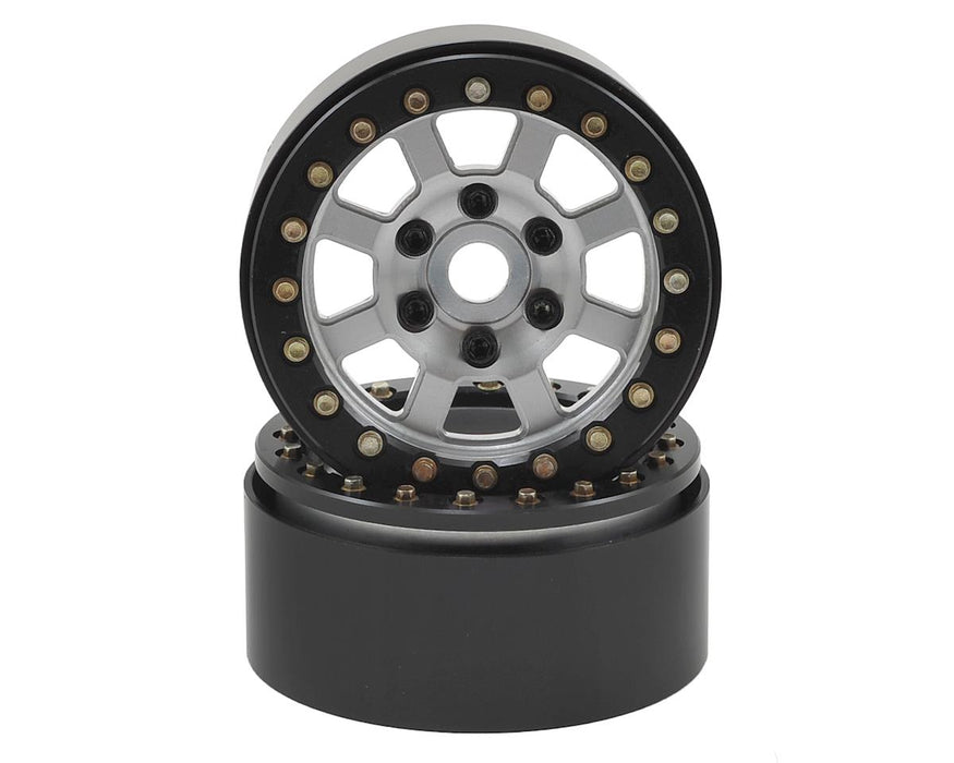 SSD RC Assassin 1.9" Beadlock Crawler Wheels (Silver) (2)