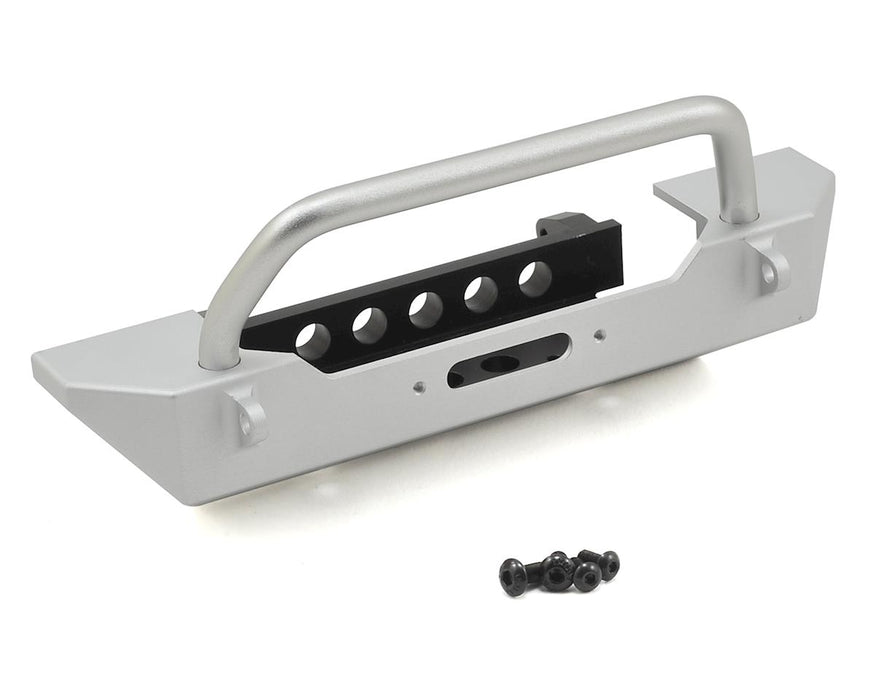 SSD RC Rock Shield Narrow Winch Bumper (Silver)