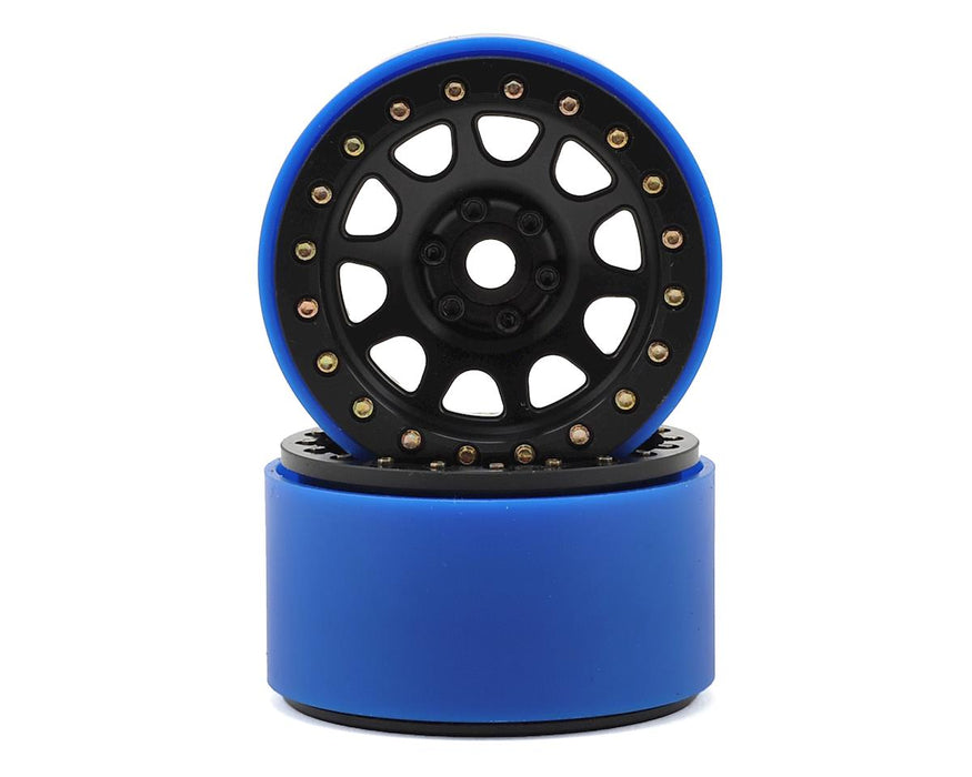 SSD RC 2.2 D Hole PL Beadlock Wheels (Black) (2) (Pro-Line Tires)