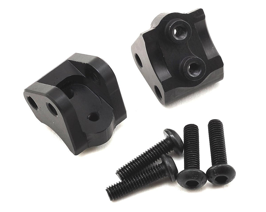 SSD RC SCX10 II Aluminum Link Mounts (Black)