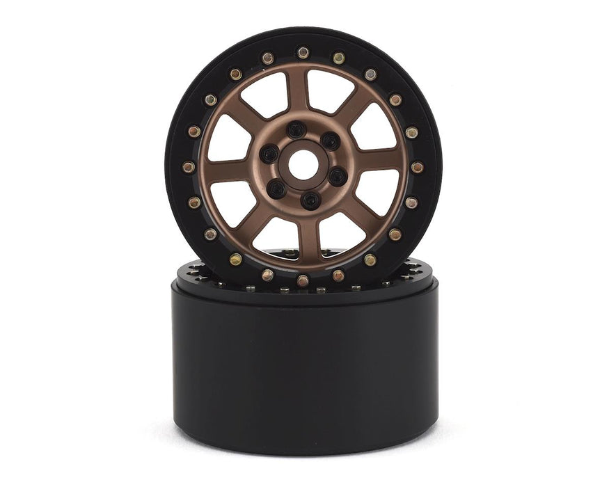 SSD RC 2.2 Wide Assassin Beadlock Wheels (Bronze) (2)